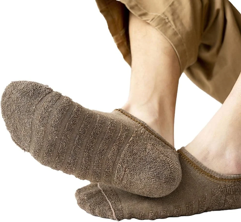 جوراب مردانه مدل Cici Cushioned، جوراب های نامرئی با ژل پاشنه ضد لغزش (6 جفت) جوراب مردانه مدل Cici Cushioned، جوراب های نامرئی با ژل پاشنه ضد لغزش (6 جفت)