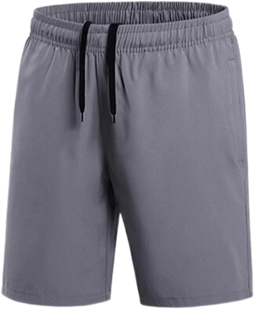 شلوارک ورزشی مردانه Cici، دارای جیب زیپ‌دار، شلوارک دویدن 5 اینچی با قابلیت خشک شدن سریع