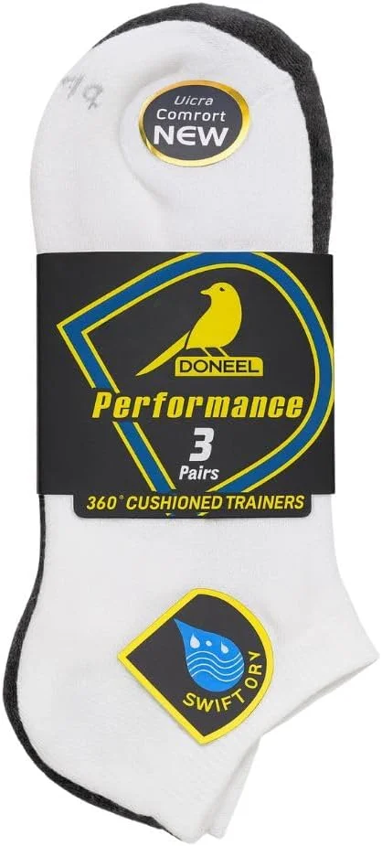 جوراب مچی ورزشی مردانه، نخی، دارای بالشتک، رطوبت گیر، مشکی سفید خاکستری، 3 جفت جوراب مچی ورزشی مردانه، نخی، دارای بالشتک، رطوبت گیر، مشکی سفید خاکستری، 3 جفت