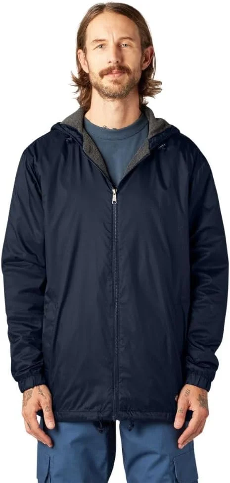 کاپشن کلاه دار پشمی مردانه بزرگ و قد بلند Dickies