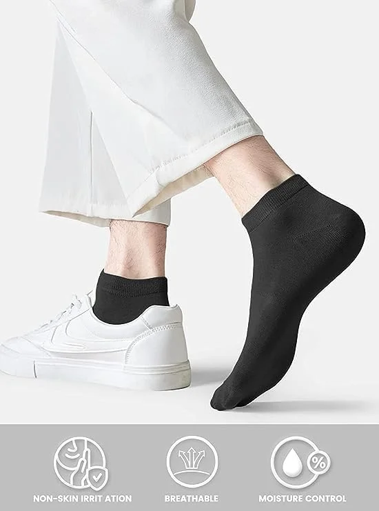 6 جفت جوراب مچی کوتاه مردانه - سایز آزاد 40 تا 46 اروپا - جوراب ورزشی مردانه 6 جفت جوراب مچی کوتاه مردانه - سایز آزاد 40 تا 46 اروپا - جوراب ورزشی مردانه