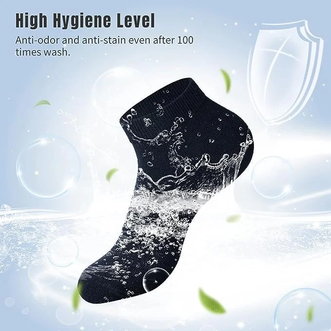 6 جفت جوراب مچی کوتاه مردانه - سایز آزاد 40 تا 46 اروپا - جوراب ورزشی مردانه 6 جفت جوراب مچی کوتاه مردانه - سایز آزاد 40 تا 46 اروپا - جوراب ورزشی مردانه