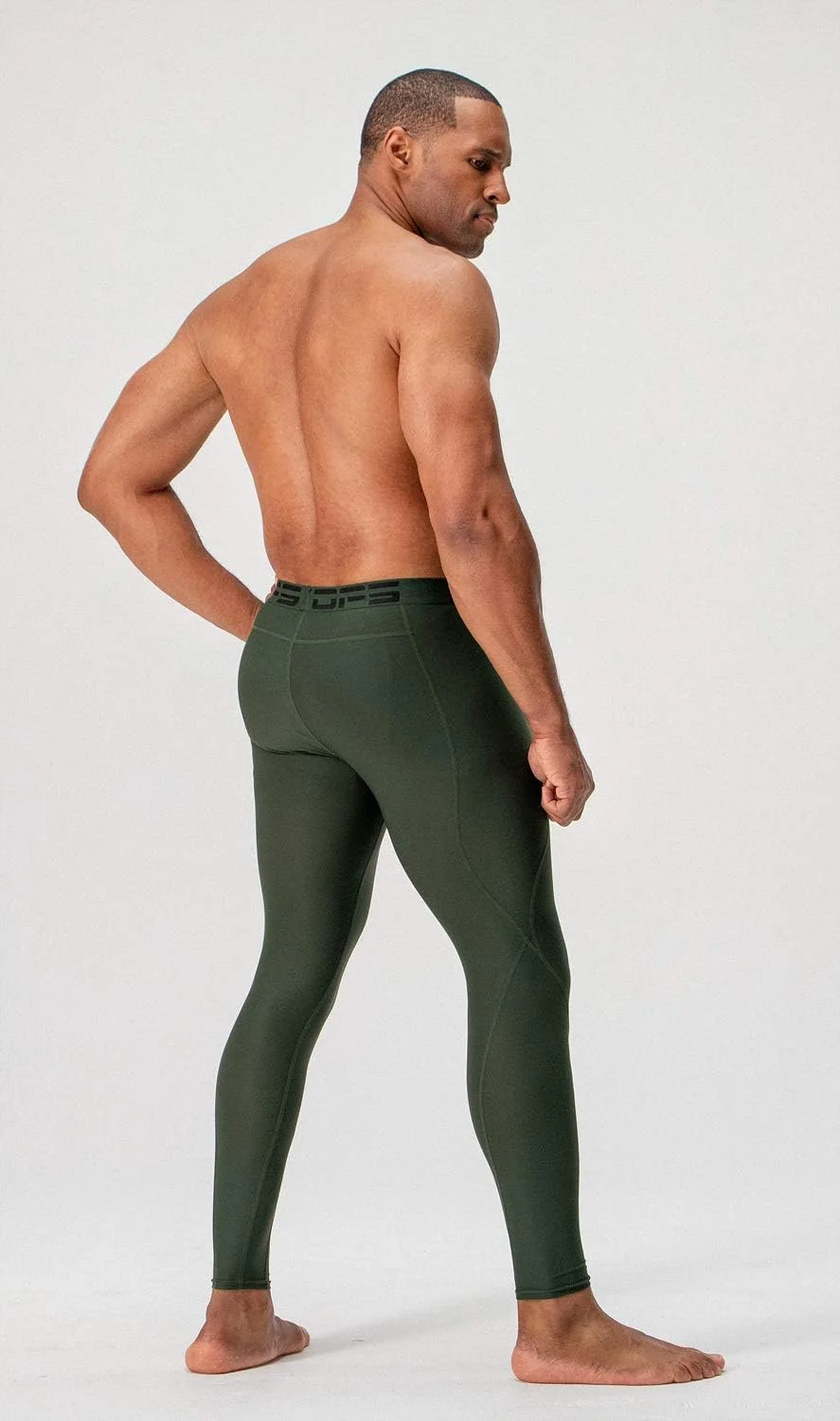 DEVOPS بسته 2 عددی شلوار فشاری مردانه لگ ورزشی با جیب/بدون جیب