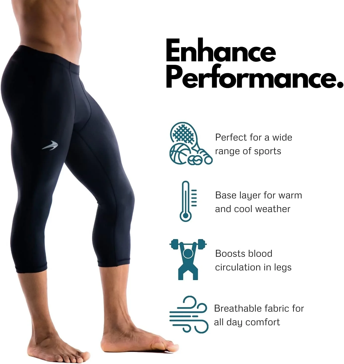 شلوار فشاری مردانه (تک عددی)