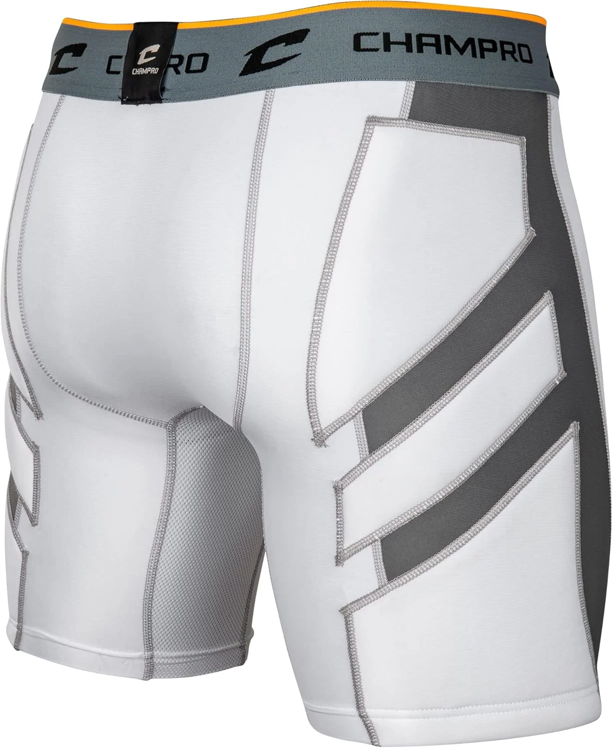 شورت اسلایدینگ فشاری Champro مدل Wind Up، مناسب برای بزرگسالان و نوجوانان، ساخته شده از پلی استر و اسپندکس (تک عددی)