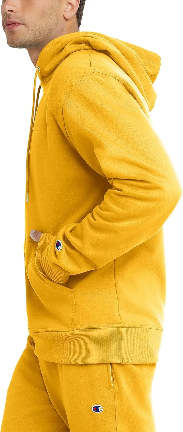 هودی مردانه چمپیون، پاور بلند، سویشرت پشمی راه راه (سایز معمولی یا بزرگ)