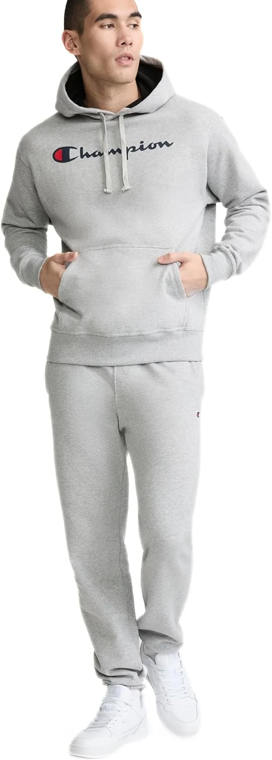 هودی مردانه Champion مدل Graphic Powerblend Fleece Pullover