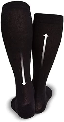 جوراب ساق بلند فشاری بامبو فوق العاده نرم Cabeau برای زنان و مردان 8-15 mmHg جوراب ساق بلند فشاری بامبو فوق العاده نرم Cabeau برای زنان و مردان 8-15 mmHg