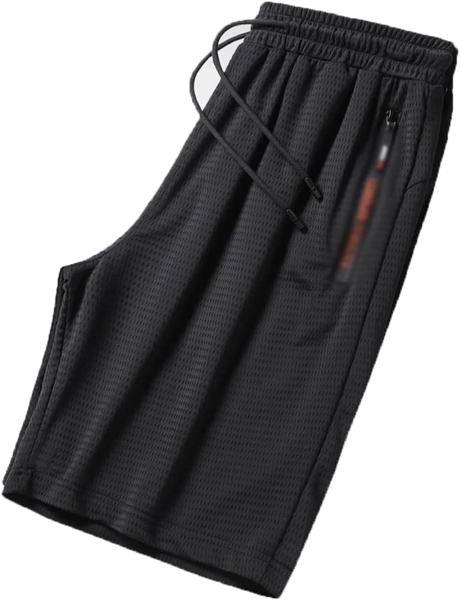 شلوار مردانه مشکی مناسب تابستان، شلوارک ورزشی مردانه، لباس ورزشی تنفسی، شلوارک راسته سایز بزرگ، شلوارک غیر رسمی و آزاد مناسب ورزش (رنگ: Hortel، سایز: XL)