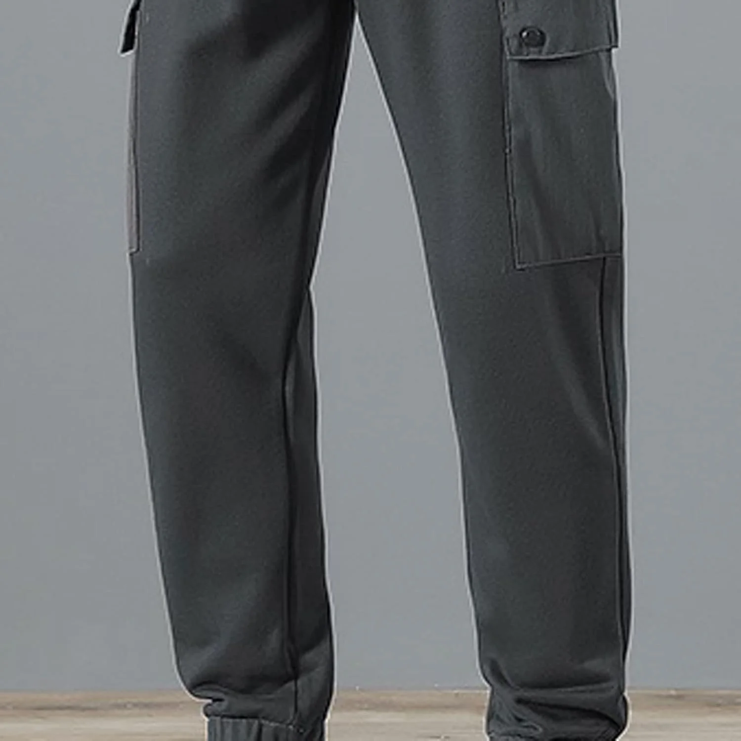 شلوار مردانه بهاره، مناسب کار، شلوار ورزشی مردانه، شلوار جاگر، شلوار ورزشی غیر رسمی سایز بزرگ (رنگ: خاکستری، سایز: L)