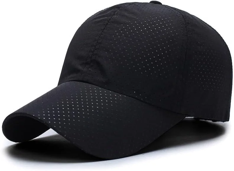 کلاه بیسبالی مردانه و زنانه توری تنفسی مناسب تابستان، خشک‌شونده سریع، رطوبت‌گیر، مناسب ورزش‌های فضای باز