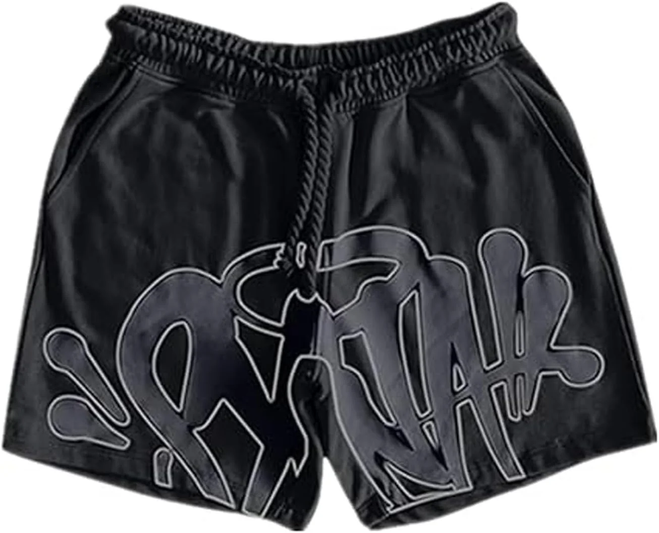 ست تی‌شرت و شلوارک مردانه سینا ورلد مناسب تابستان، طرح‌دار، ست دو تکه ورزشی و اوقات فراغت، یونیسکس (مشکی، ایکس‌لارج)