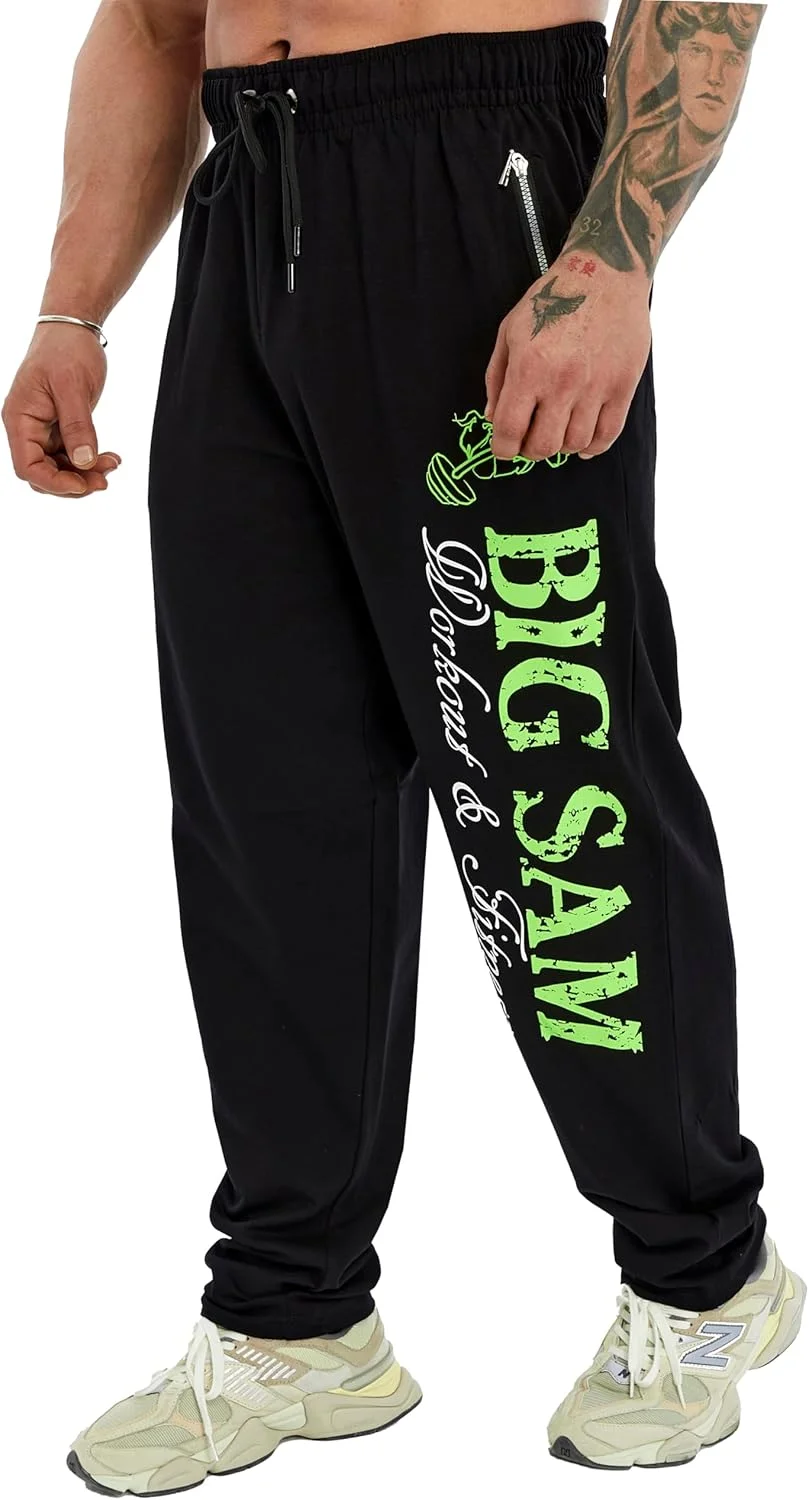 شلوار ورزشی مردانه، طراحی راحت و آزاد برای تمرینات بدنسازی و عضلانی