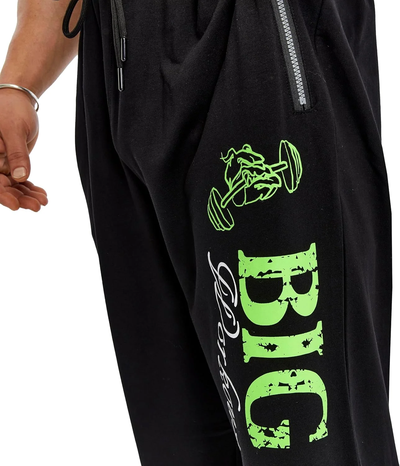 شلوار ورزشی مردانه، طراحی راحت و آزاد برای تمرینات بدنسازی و عضلانی