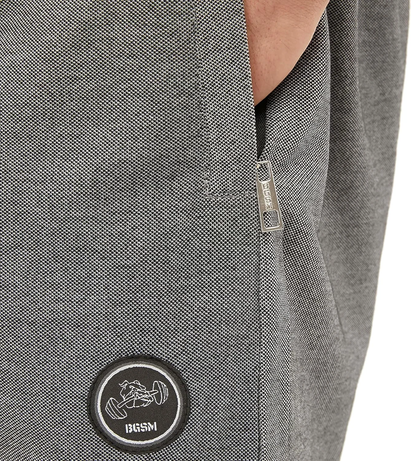 شلوار ورزشی مردانه، مدل آزاد، از جنس پنبه با جیب زیپ‌دار، مناسب برای باشگاه و فعالیت‌های روزمره