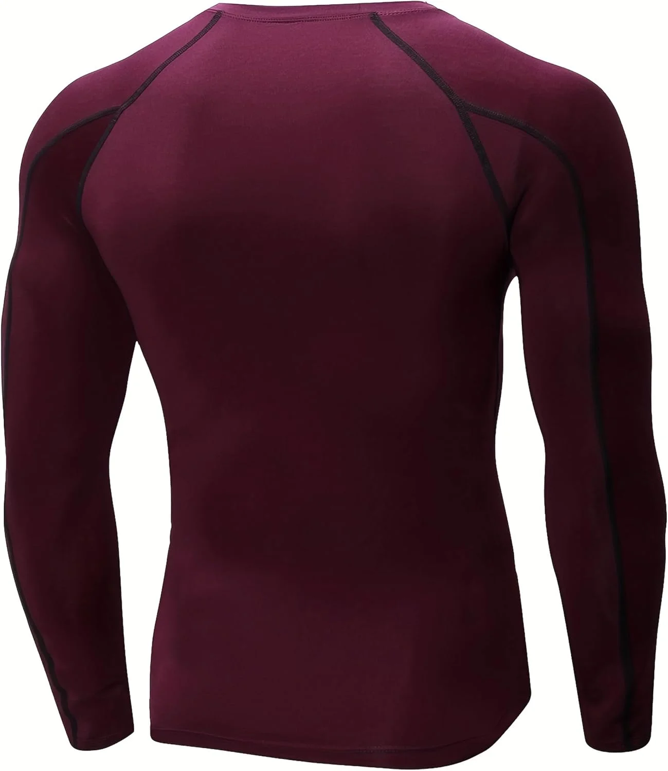 ست لباس ورزشی مردانه شامل پیراهن آستین بلند و شلوار فشرده سازی، تنفس پذیر، سریع خشک شونده، لباس زیر عملکردی، مناسب دویدن، بدنسازی و ورزش