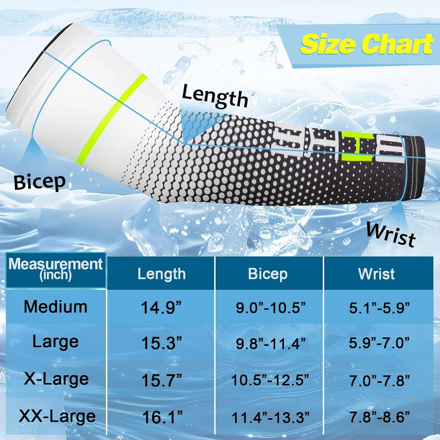 آستین های فشاری محافظت از آفتاب برای مردان و زنان، آستین های خنک کننده UV برای والیبال، دویدن، ورزش های دو و میدانی، بسکتبال، پوشاندن خالکوبی
