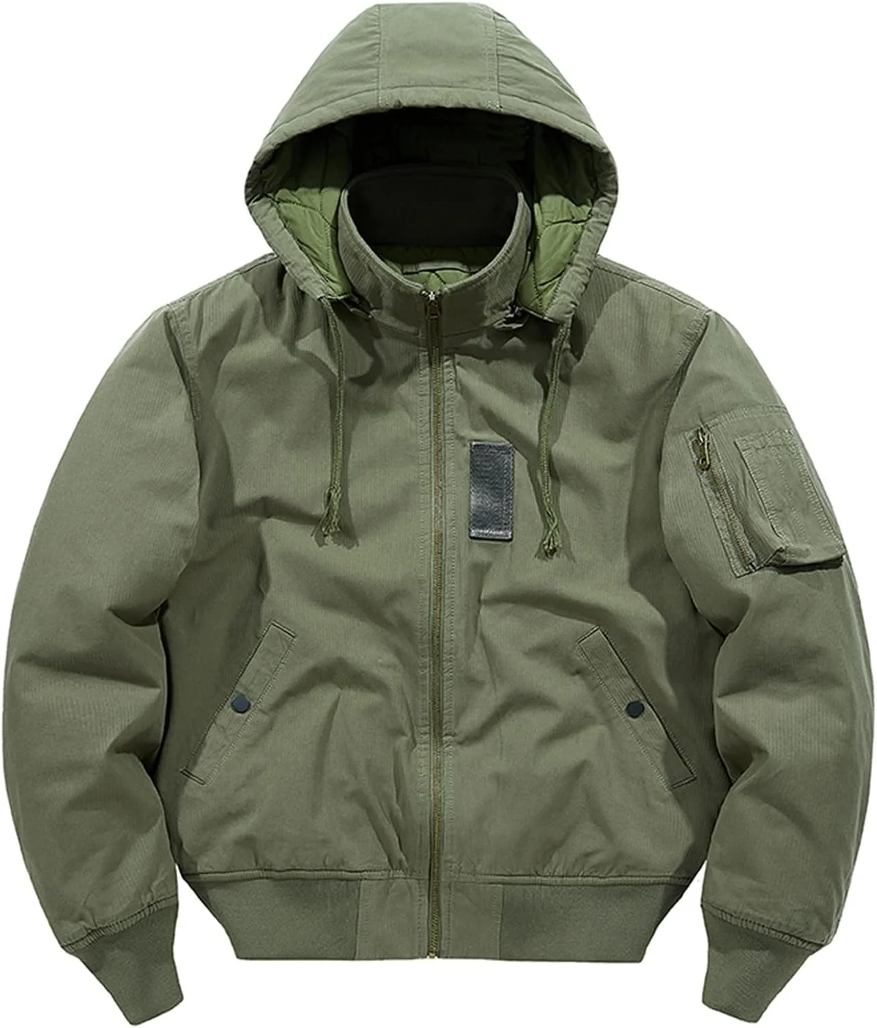 کاپشن کار مردانه BBOSCH، کاپشن زمستانی مردانه، کاپشن کلاه دار ضخیم و گرم مردانه، کاپشن مردانه غیر رسمی