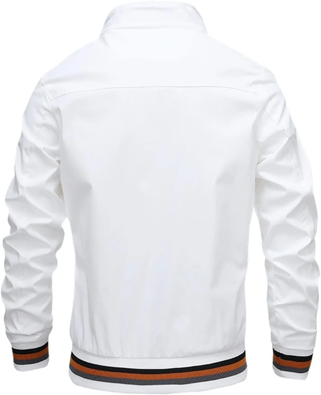 کت های کار مردانه BBOSCH، کت مردانه، یقه ایستاده، کت زیپ دار غیر رسمی، ژاکت مردانه با طراحی باریک، کت مردانه