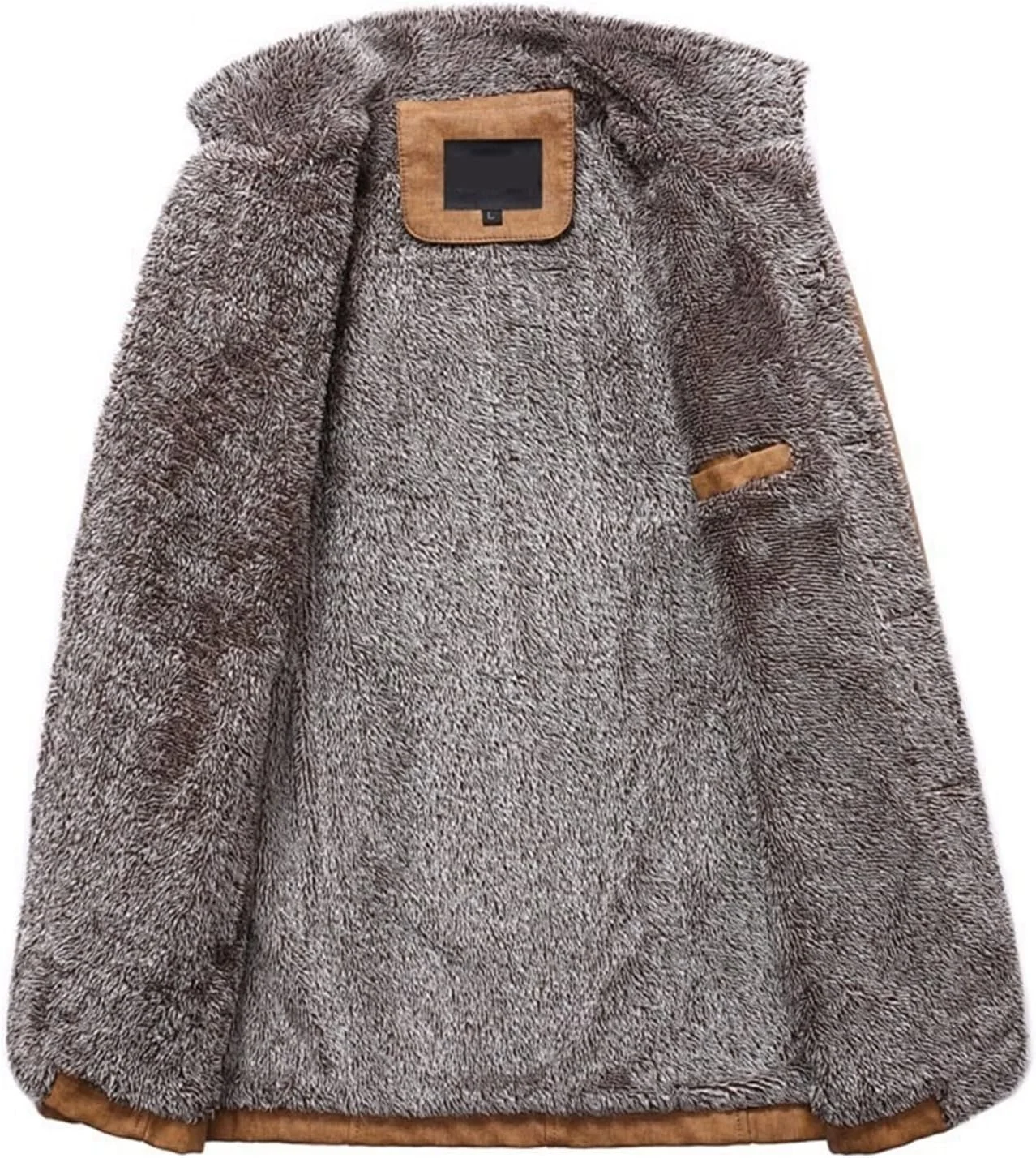 کاپشن کار مردانه BBOSCH، کاپشن مردانه زمستانی، یقه ایستاده، کاپشن غیر رسمی و آزاد، کاپشن گرم