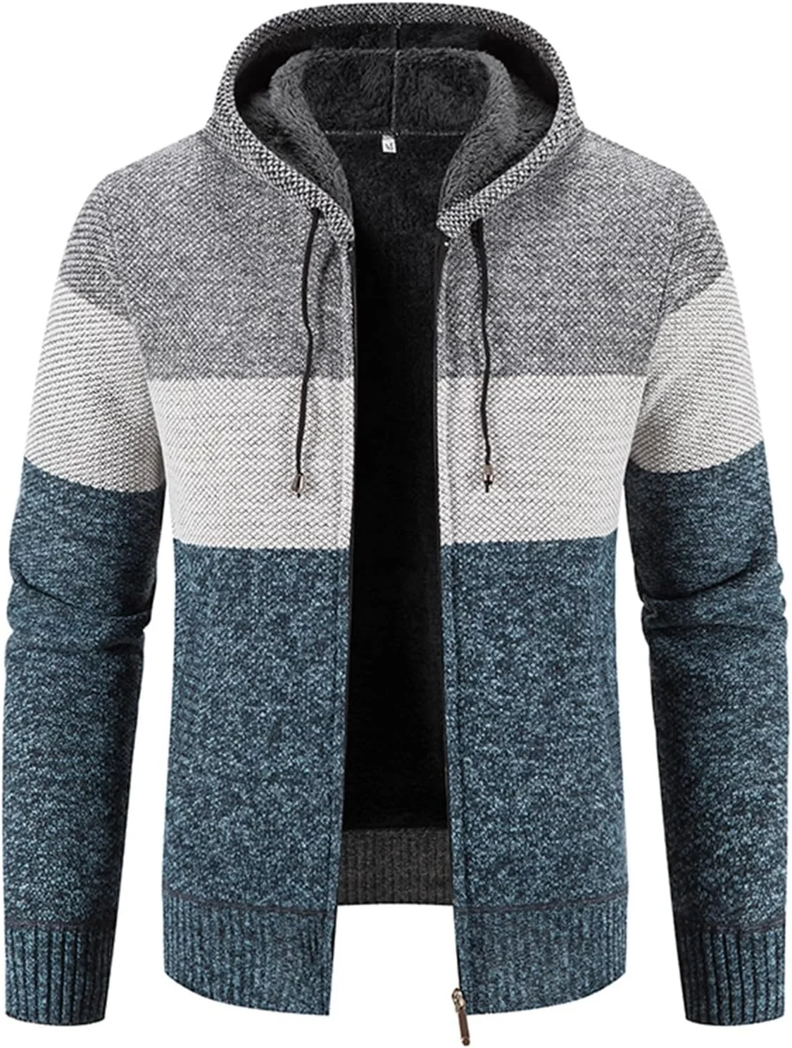 کاپشن کار مردانه BBOSCH، کاپشن گرم مردانه کلاه دار زمستانی، کت غیر رسمی گرم مردانه