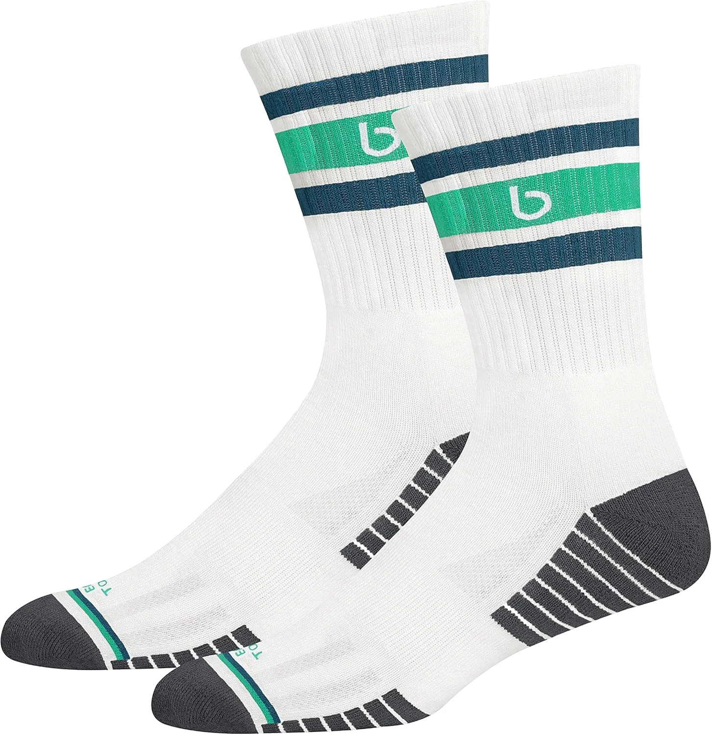 جوراب ساق دار ورزشی بامبوس اکو تاچ مناسب دویدن، بدمینتون و باشگاه، بسته 3 عددی (سایز 7-11) جوراب ساق دار ورزشی بامبوس اکو تاچ مناسب دویدن، بدمینتون و باشگاه، بسته 3 عددی (سایز 7-11)