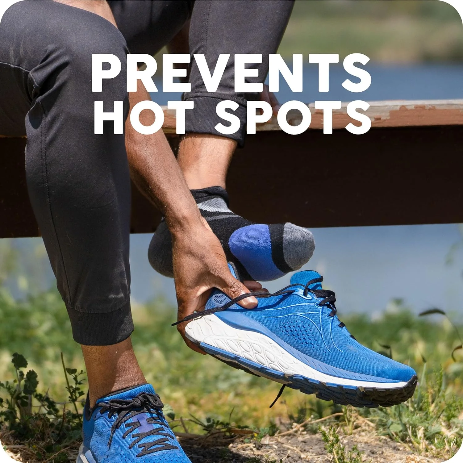 جوراب ساق کوتاه مردانه و زنانه بالگا UltraGlide (یک جفت)