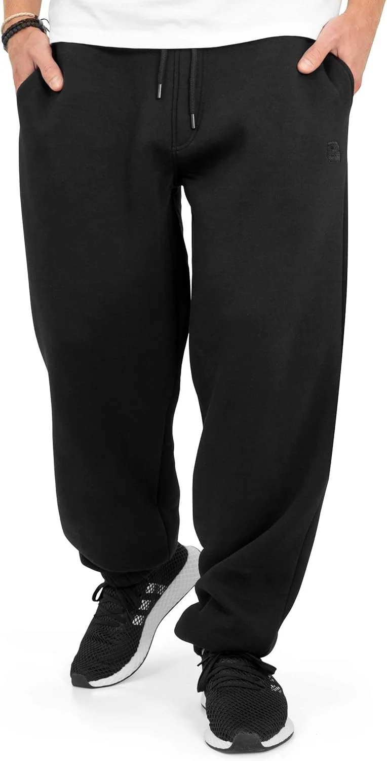 شلوار جاگر مردانه و زنانه مشکی I شلوار جاگر گرم و نرم با برش گشاد و ۷۰% پنبه I شلوار راحتی نرم و لطیف