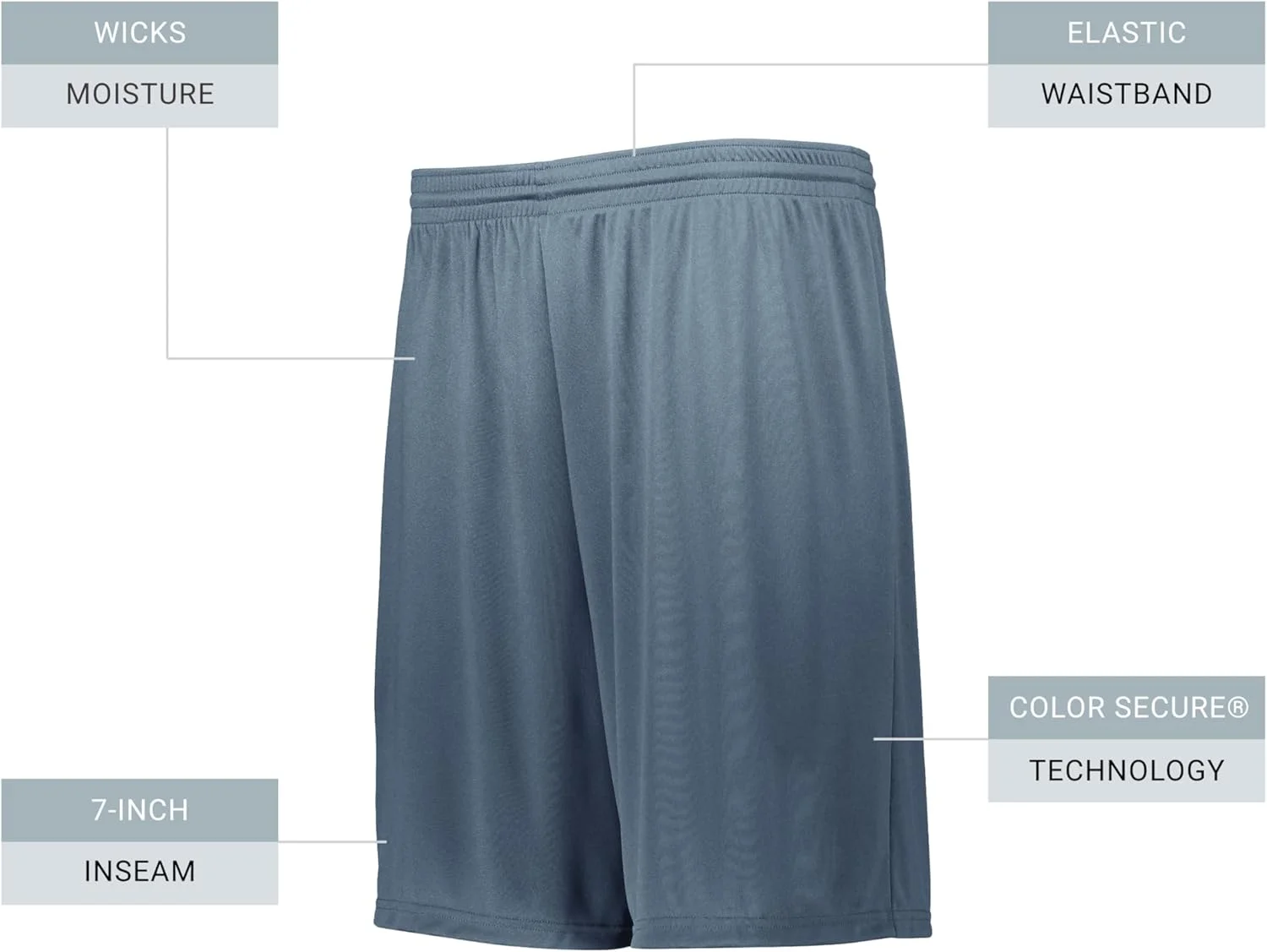 شورت ورزشی مردانه آگوستا اسپرتس ویر مدل استاندارد اتین با قابلیت جذب رطوبت