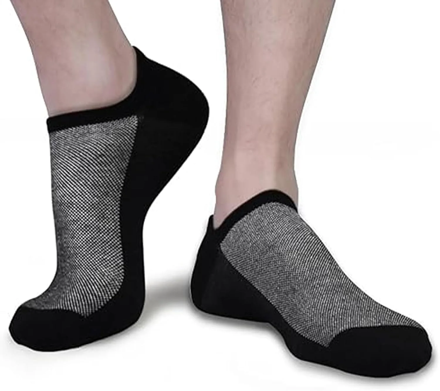 جوراب مچی ورزشی مردانه، جوراب های تنفسی ساق کوتاه مخصوص دویدن، جوراب های بدون لغزش، جوراب های ورزشی راحت، جوراب قایقی نامرئی