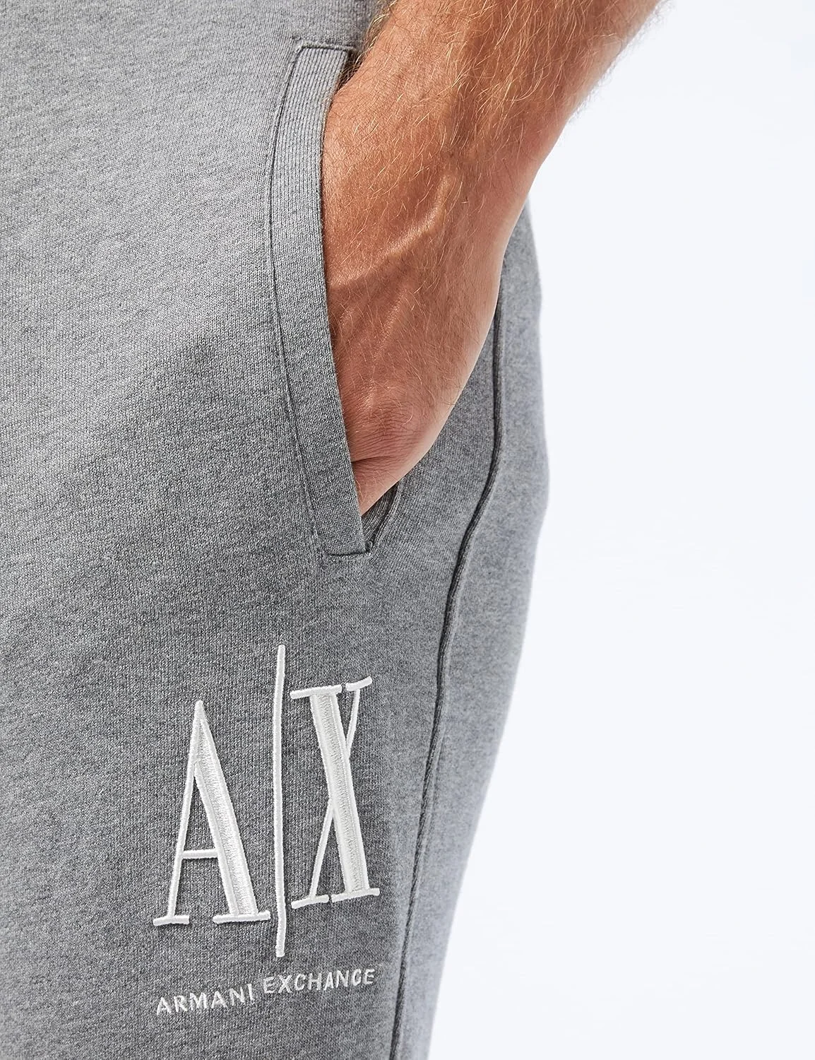 شلوار ورزشی مردانه آرمانی اکسچنج مدل Icon Tracksuit Bottom