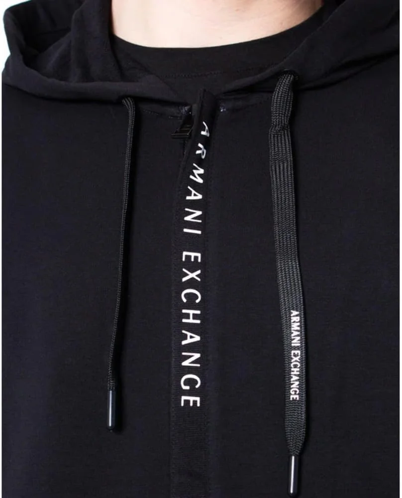 هودی مردانه آرمانی اکسچنج مدل فرنچ تری، مشکی هودی مردانه آرمانی اکسچنج مدل فرنچ تری، مشکی