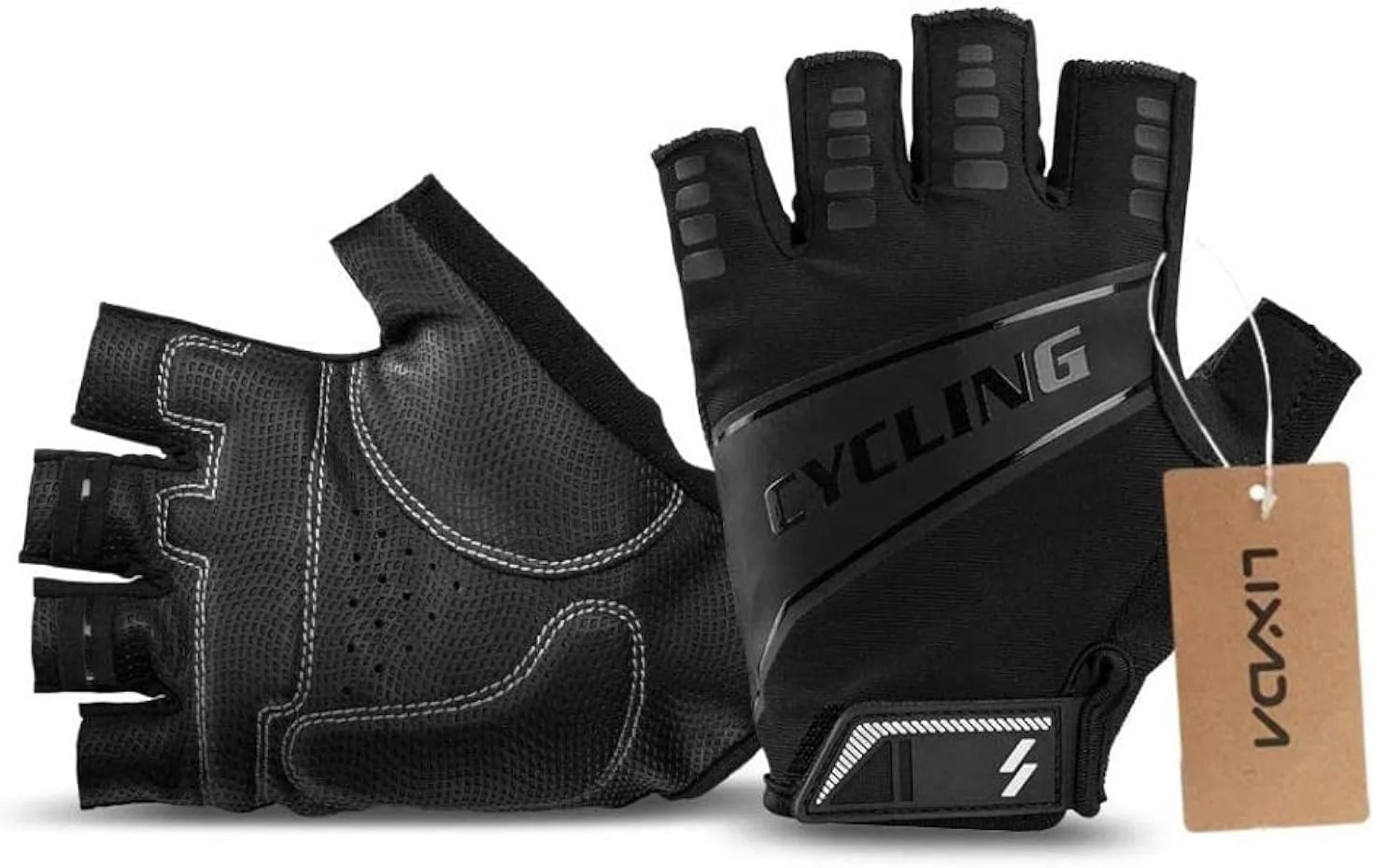 دستکش های نیم انگشتی ورزشی تنفسی Aiwanto مناسب دوچرخه سواری برای آقایان و بانوان