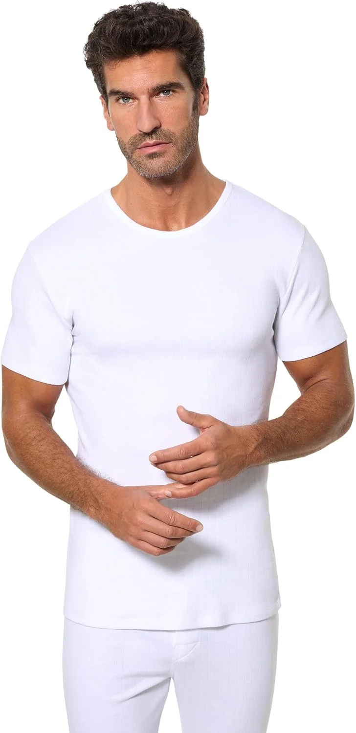 آباندرادو، بسته 2 عددی زیرپوش حرارتی مردانه آستین کوتاه یقه گرد لایه زیرین