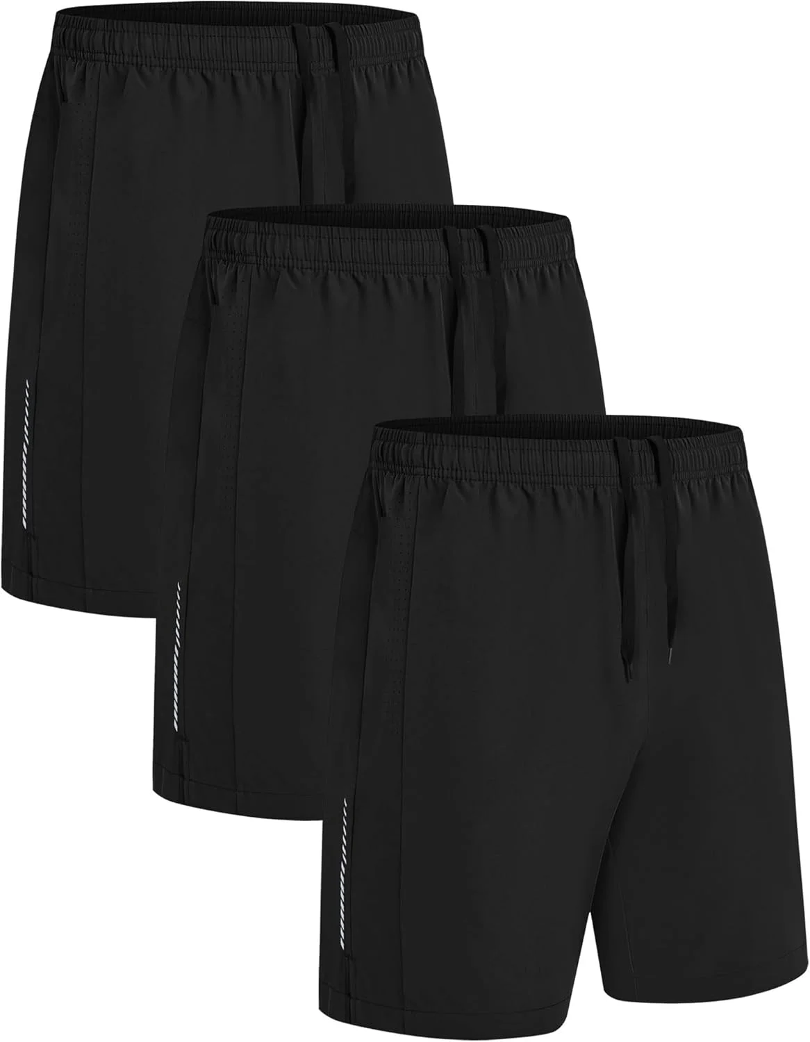 ست 3 عددی شورت ورزشی مردانه مناسب باشگاه، فیتنس، دویدن و بسکتبال