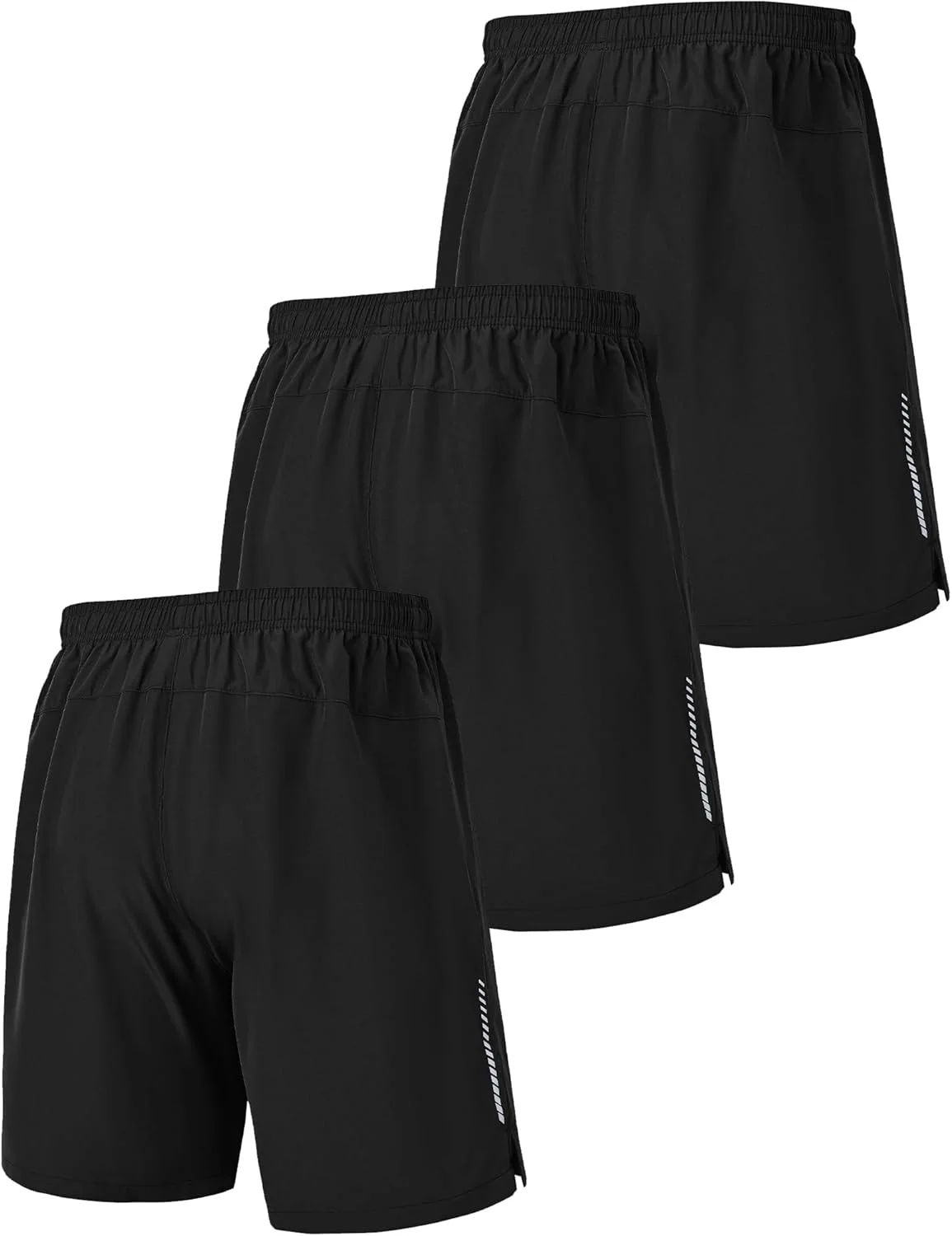 ست 3 عددی شورت ورزشی مردانه مناسب باشگاه، فیتنس، دویدن و بسکتبال