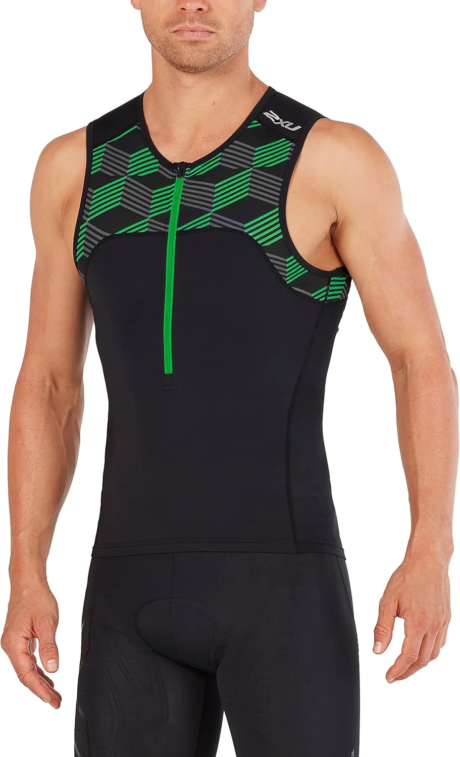 تاپ ورزشی مردانه 2XU مخصوص ورزش سه گانه