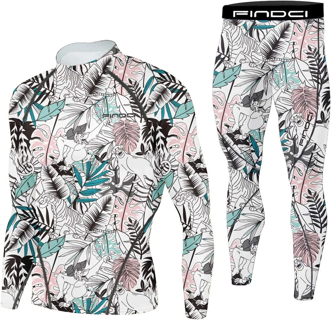 1Bests لباس ورزشی مردانه جذب، مناسب باشگاه، دویدن، طرح استتار، ست لباس ورزشی انحصاری، ست شلوار ورزشی مناسب تمرینات داخل سالن