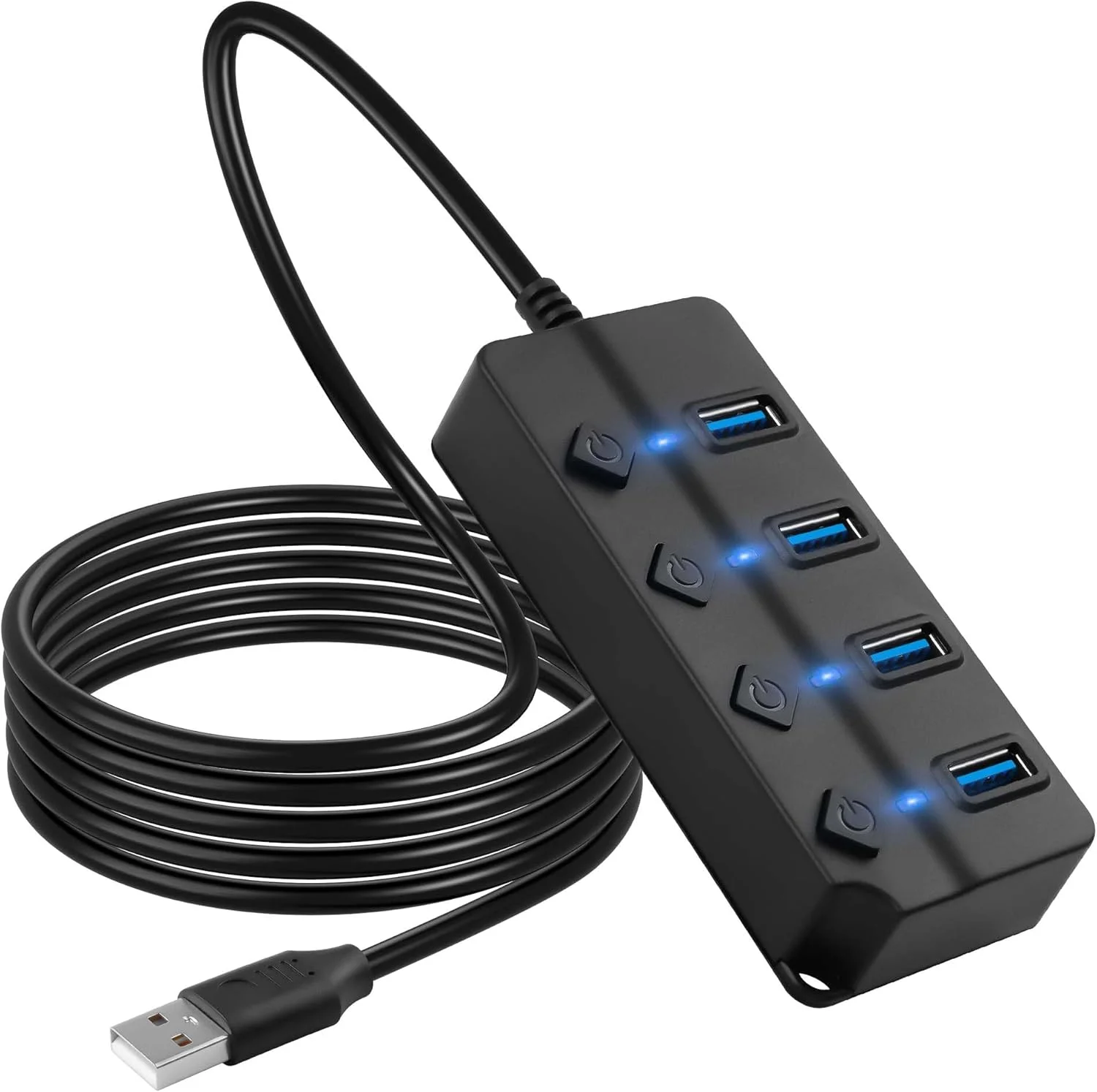 هاب USB سیریان مدل 4-Port با کابل 2 متری
