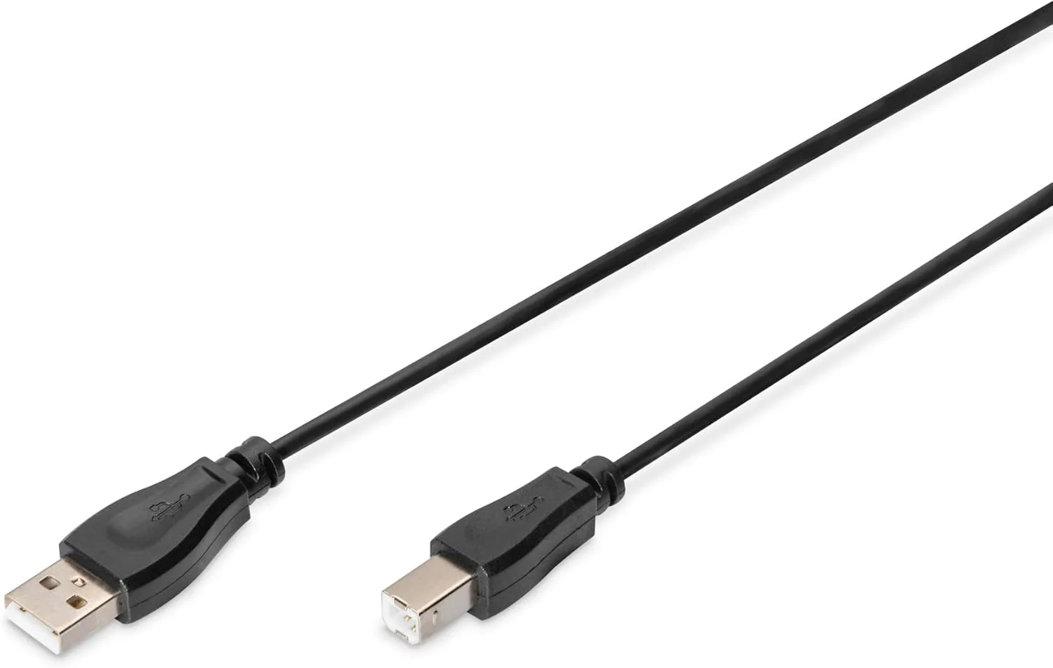 کابل USB 2.0 دیجی توس - 3 متر - USB-A به Type-B - 480 مگابیت بر ثانیه - کابل اتصال برای کامپیوتر، نوت بوک، هاب، چاپگر - مشکی