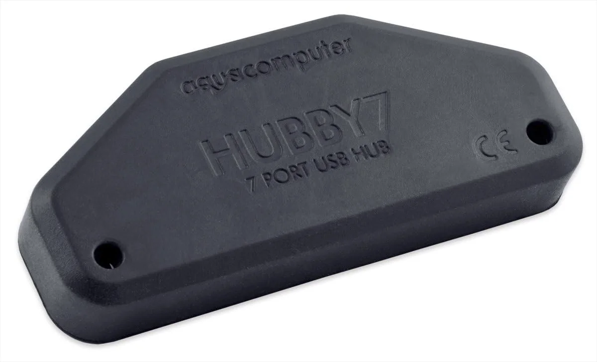 هاب USB 2.0 داخلی Aqua Computer 53230 HUBBY7 مشکی