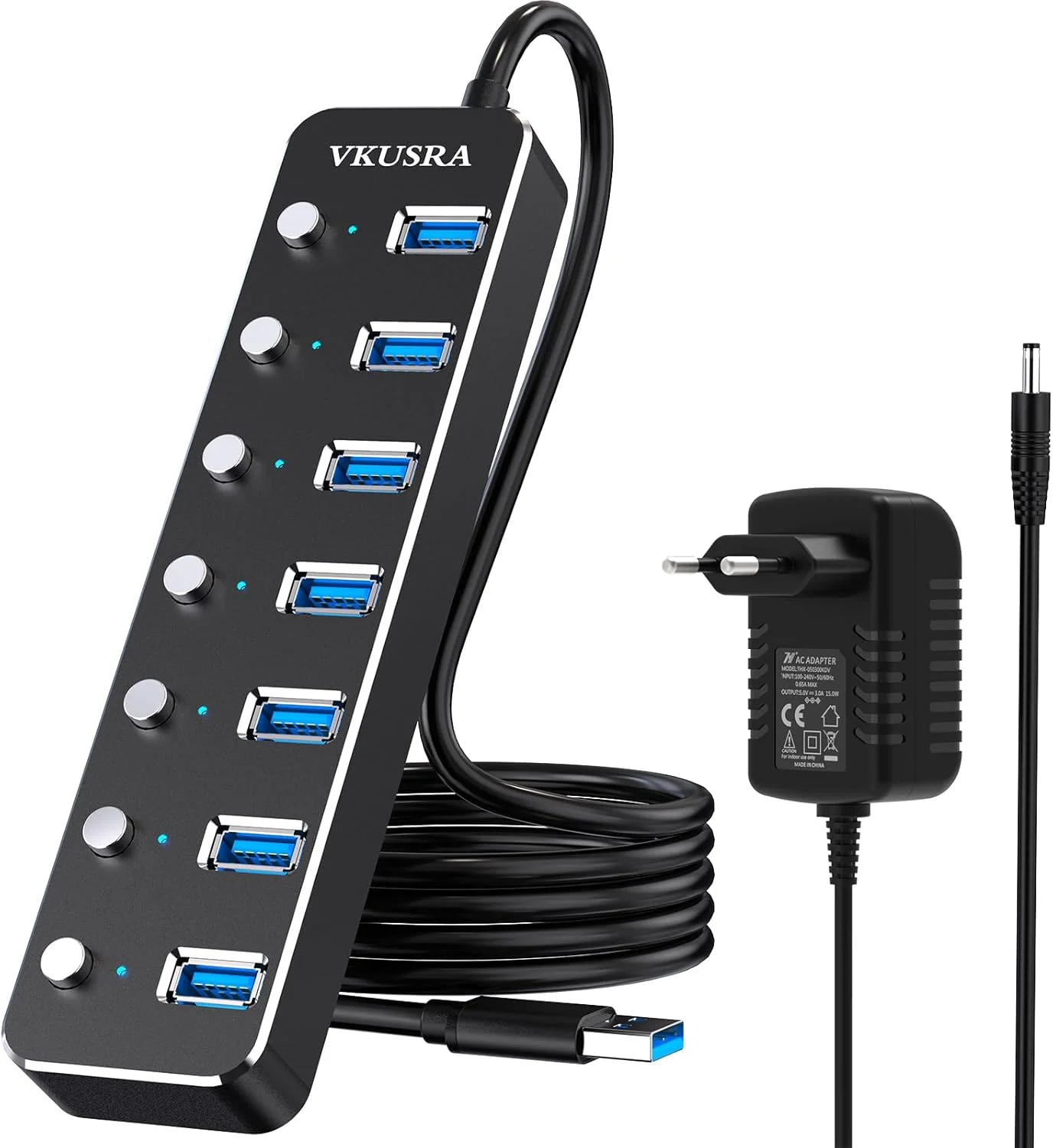 هاب USB 3.0 وی‌کوسرا مدل 7 Ports