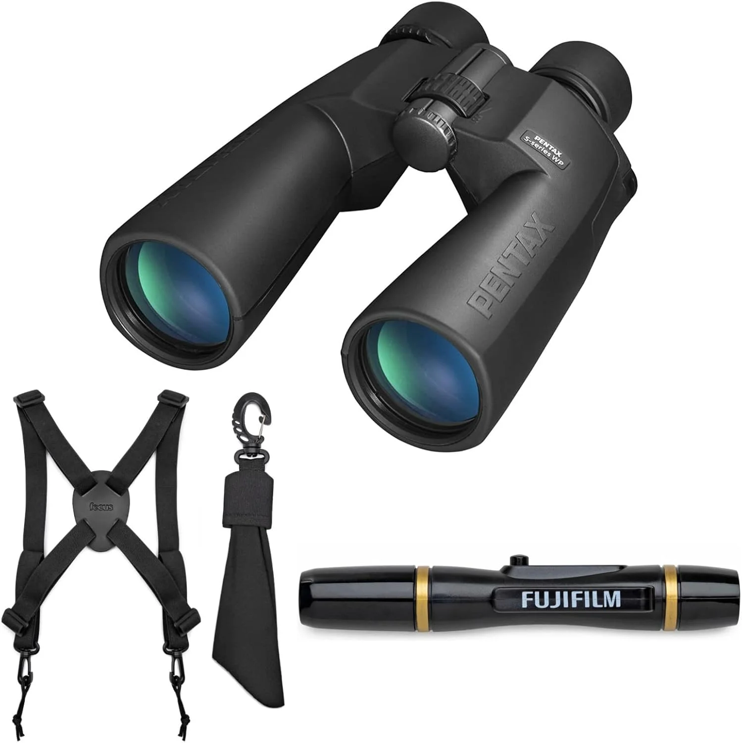 دوربین دوچشمی پنتاکس 20x60 SP WP به همراه بند و برس تمیز کننده (3 تکه)