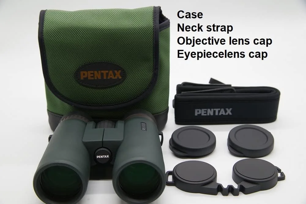 دوربین دوچشمی PENTAX SD 10x42 ED برای مشاهده طبیعت، پوشش چندلایه کامل، ساختار ضد آب