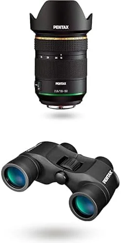 لنز HD PENTAX DA* 16-50mm F2.8ED به همراه دوربین چشمی SP 8x40