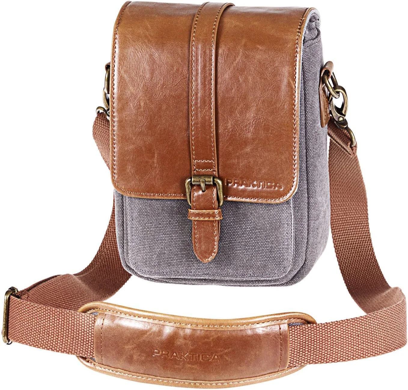 کیف دوربین دوچشمی پراکتیکا مدل PRA188 Heritage - جنس برزنت