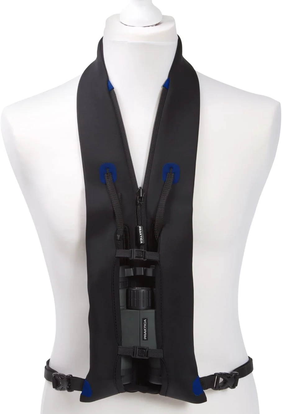 بند گردنی دوربین دوچشمی منشوری سقف پراکتیکا مدل PABSSB، مشکی