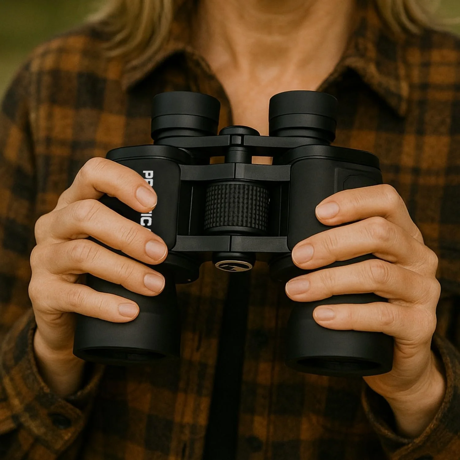 دوربین دوچشمی پراکتیکا Falcon 8x40mm با منشور Porro، روکش لاستیکی، مشکی، CDFN840BK