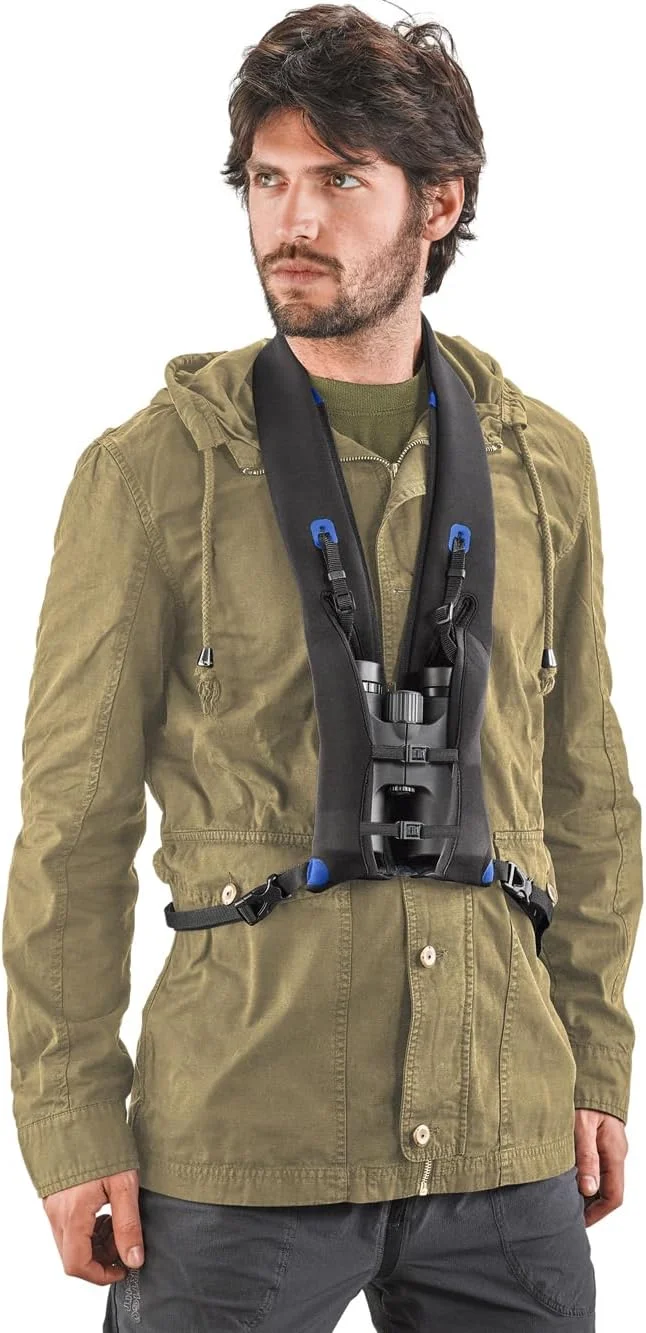 بند گردنی دوربین دوچشمی منشوری سقف پراکتیکا مدل PABSSB، مشکی