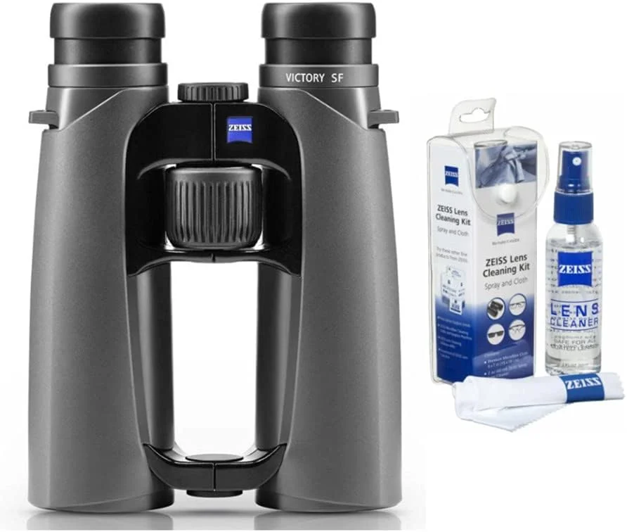 دوربین شکاری زایس 8x42 Victory SF (مشکی) به همراه کیت تمیز کننده زایس (2 تکه)